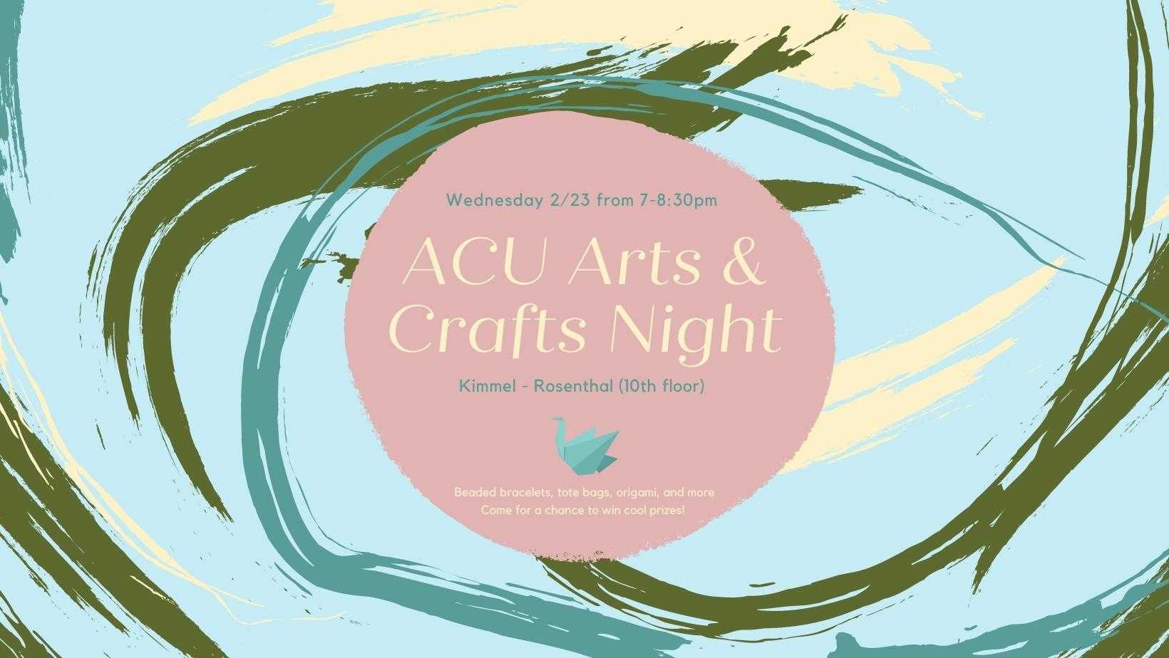 Arts and Crafts Night