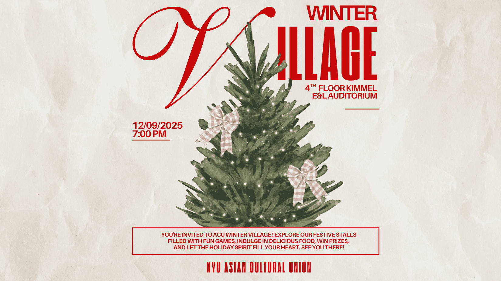 ACU Winter Village